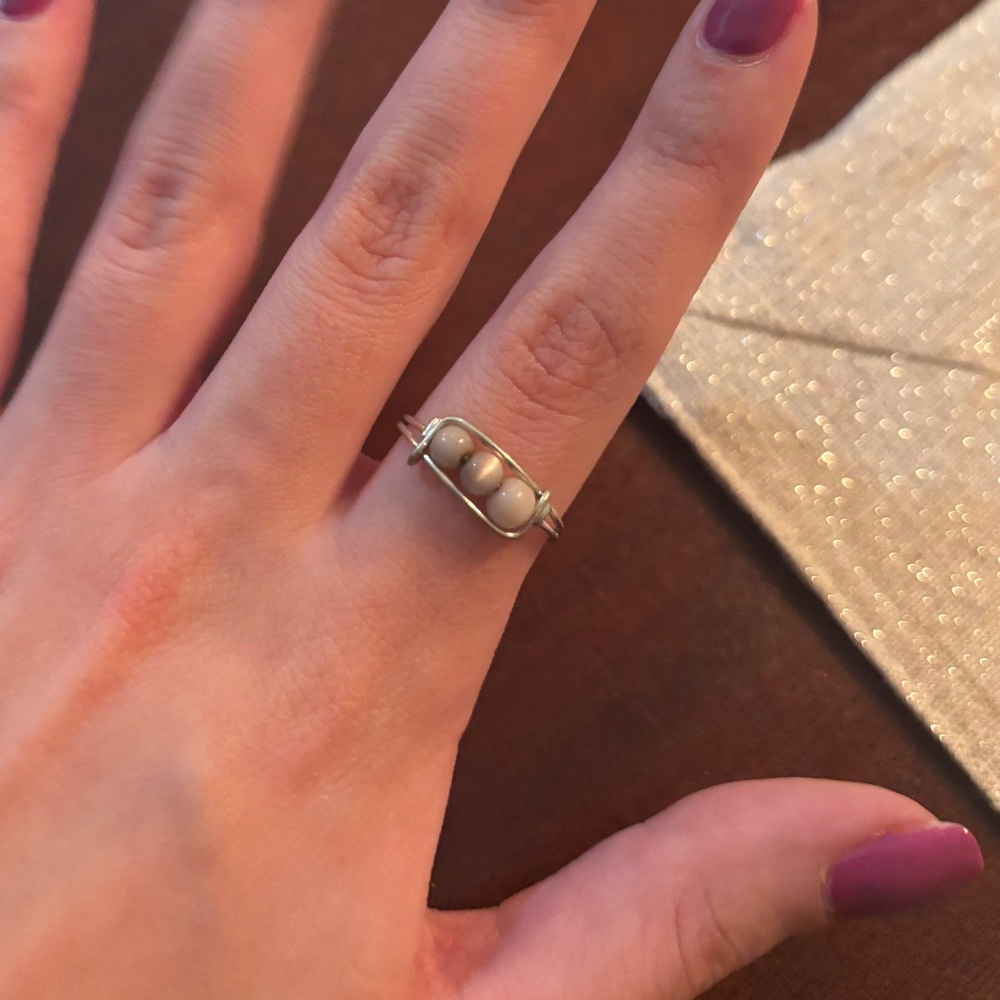 white ring